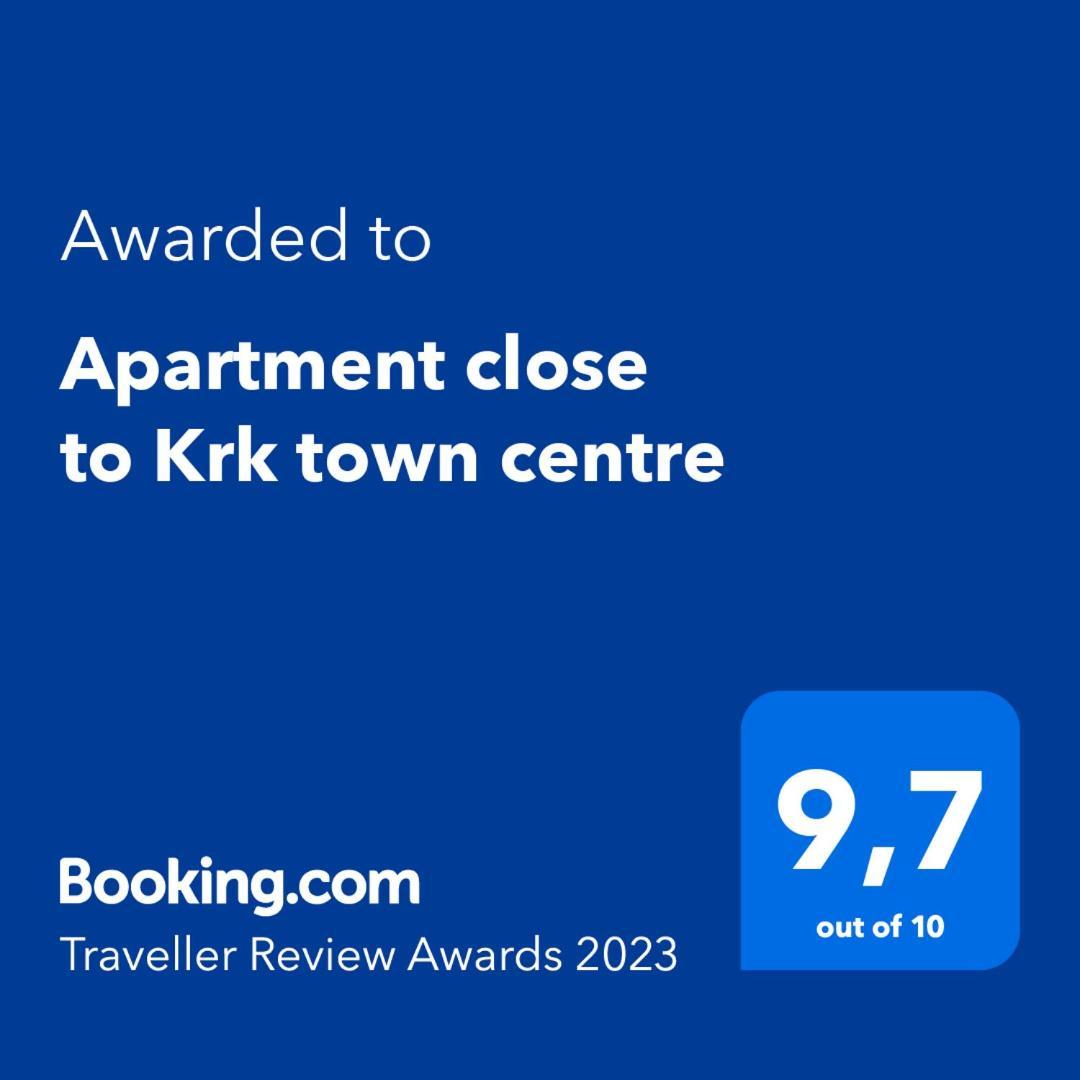 Apartment Close To Krk Town Centre Экстерьер фото